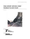 Thumbnail of cover from the document Final report: Mitchell Point feasibility & cost study