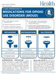 Thumbnail of cover from the document A quick introduction to medications for opioid use disorder (MOUD).