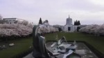 Thumbnail of snapshot from the video Aerial footage of the Oregon State Capitol.