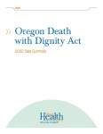 Thumbnail of cover from the document Oregon death with dignity act
