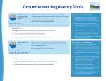 Thumbnail of cover from the document Groundwater regulatory tools.